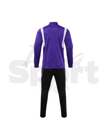 Joma Winner IV  Tuta Unisex Viola Nero in Poliestere con Interno in Pile