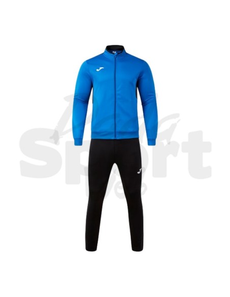 Joma Winner IV  Tuta Unisex Azzurro Nero in Poliestere con Interno in Pile