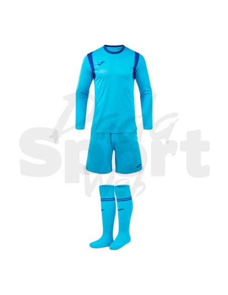 Joma Zamora XI  Set Portiere Turchese - Maglia + Pantaloncino + Calze