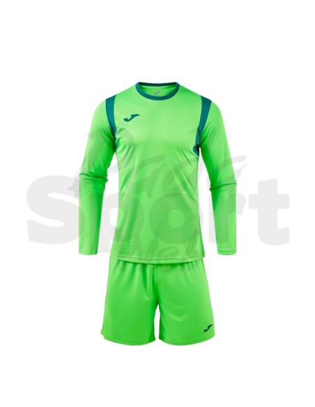 Joma Zamora XI  Set Portiere Verde Fluo - Maglia + Pantaloncino + Calze