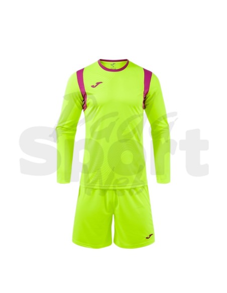 Joma Zamora XI  Set Portiere Giallo Fluo - Maglia + Pantaloncino + Calze