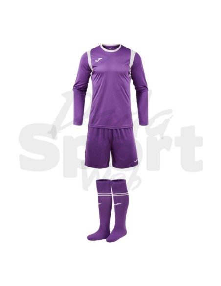 Joma Zamora XI  Set Portiere Viola Grigio - Maglia + Pantaloncino + Calze