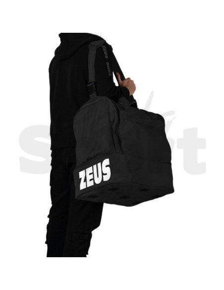 Zeus Maxi  Borsone Sportivo 95L con Doppia Tasca e Vano Scarpe