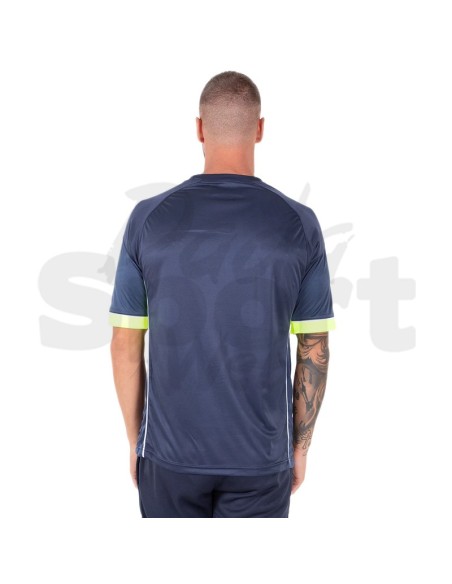 Frankie Garage Hero 07  Maglia Calcio Unisex Blu/Giallo in Interlock