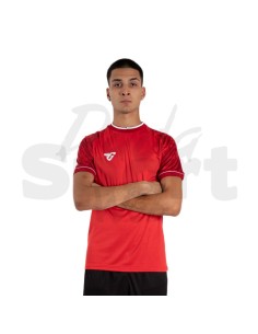 Frankie Garage King 07 Rosso  Maglia Calcio Unisex Manica...