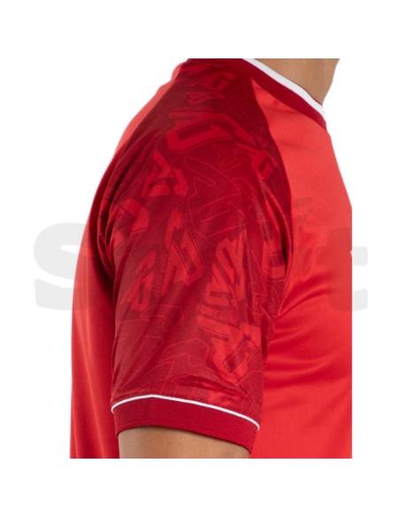 Frankie Garage King 07 Rosso  Maglia Calcio Unisex Manica Corta in Interlock