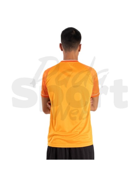 Frankie Garage King 07 Arancio Maglia Calcio Unisex Manica Corta in Interlock