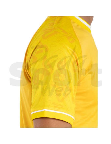 Frankie Garage King 07 Giallo Maglia Calcio Unisex Manica Corta in Interlock