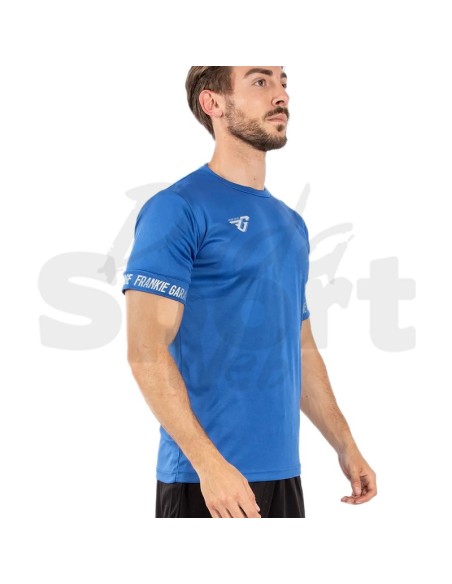 Frankie Garage Club 07 Azzurro  Maglia da Calcio Interlock Manica Corta