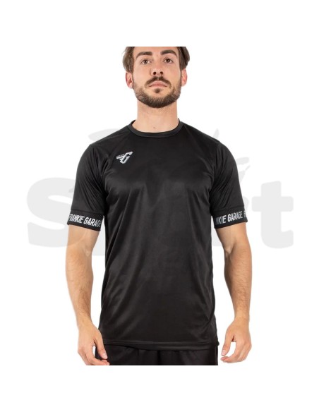 Frankie Garage Club 07 Nero  Maglia da Calcio Interlock Manica Corta