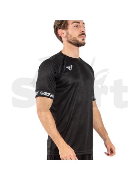 Frankie Garage Club 07 Nero  Maglia da Calcio Interlock Manica Corta
