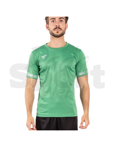 Frankie Garage Club 07 Verde  Maglia da Calcio Interlock Manica Corta