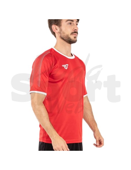 Frankie Garage Squad 07 Rosso  Maglia da Calcio Interlock Raglan