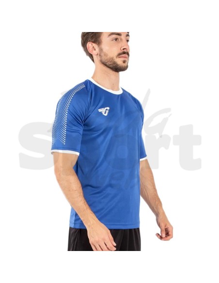 Frankie Garage Squad 07 Azzurro  Maglia da Calcio Interlock Raglan