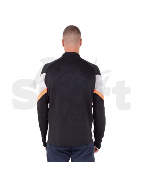 Frankie Garage Hero 05  Felpa Allenamento Unisex Nero Grigio Arancio