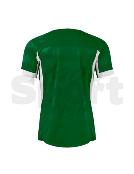 Joma Toletum VII  Maglia da Calcio Uomo Verde/Bianco Manica Corta Raglan