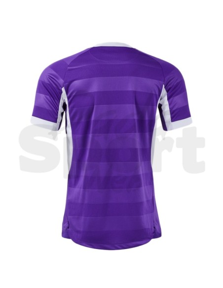 Joma Toletum VII  Maglia da Calcio Uomo Viola/Bianco Manica Corta Raglan