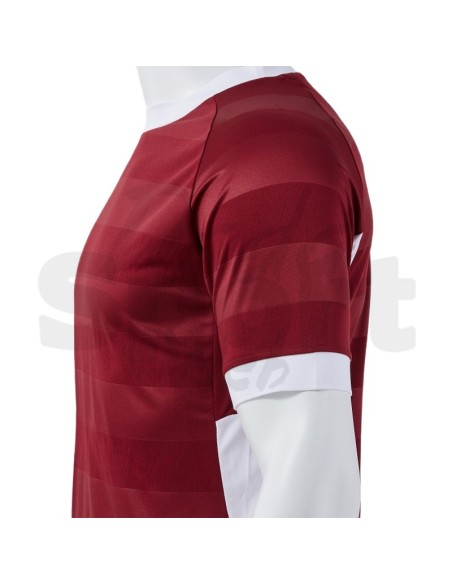 Joma Toletum VII Maglia da Calcio Uomo Granata/Bianco Manica Corta Raglan