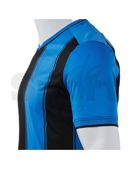 Joma Tiger VIII  Maglia da Calcio Uomo Azzurro/Nero Manica Corta