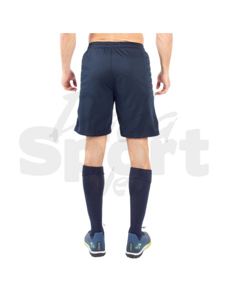 Frankie Garage Spider 02 Blu  Pantaloncino da Portiere con Imbottiture