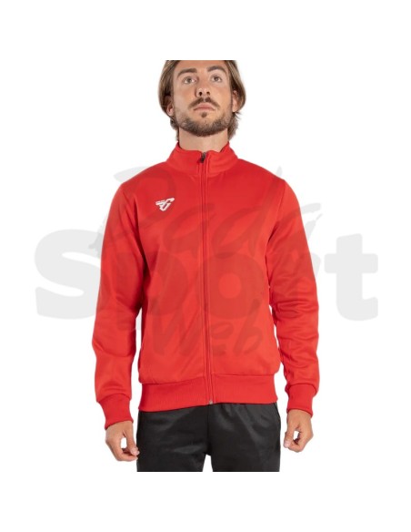 Frankie Garage Fast Top Rosso  Giacca da Rappresentanza con Zip