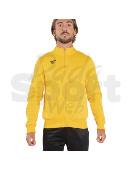 Frankie Garage Fast Top Giallo  Giacca da Rappresentanza con Zip