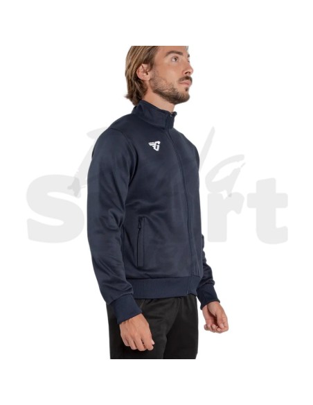 Frankie Garage Fast Top Blu  Giacca da Rappresentanza con Zip