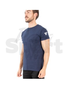 Frankie Garage Basic Blu  T-Shirt Cotone Uomo Girocollo...