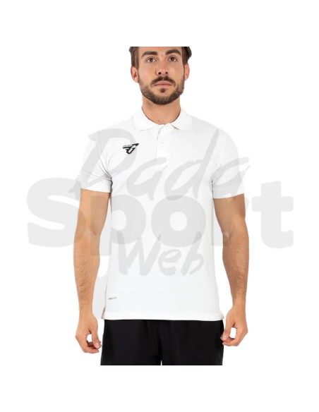 Frankie Garage Polo Play Bianco  Polo da Rappresentanza 100% Cotone