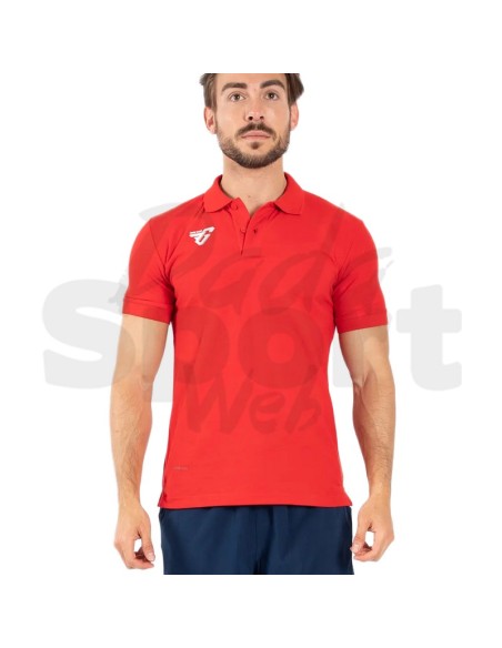 Frankie Garage Polo Play Rosso  Polo da Rappresentanza 100% Cotone
