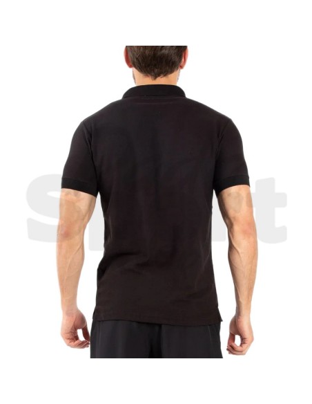 Frankie Garage Polo Play Nero  Polo da Rappresentanza 100% Cotone