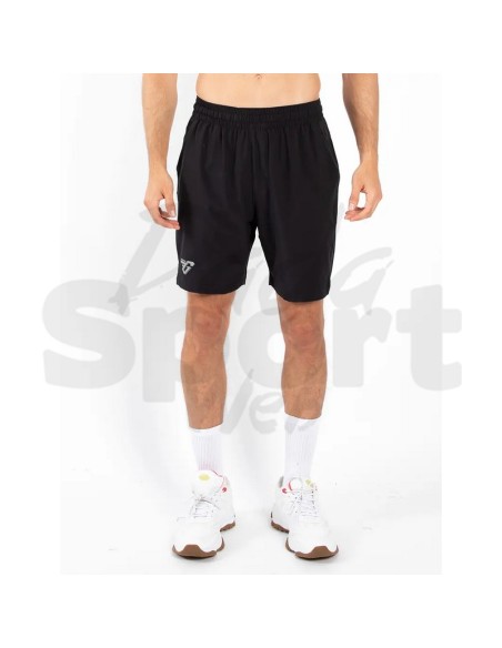 Frankie Garage Hyper 35 Nero  Bermuda Sportivo Microfibra Regular Fit