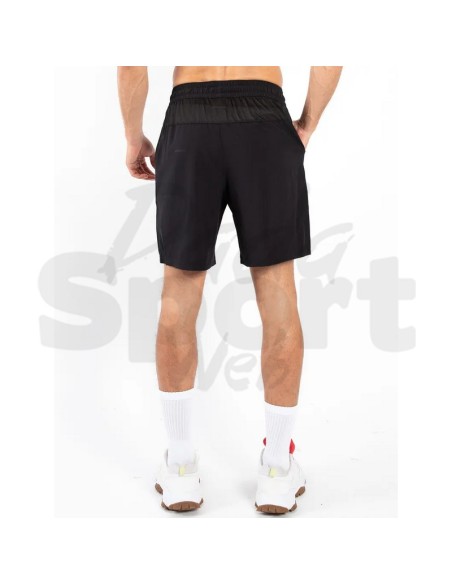 Frankie Garage Hyper 35 Nero  Bermuda Sportivo Microfibra Regular Fit