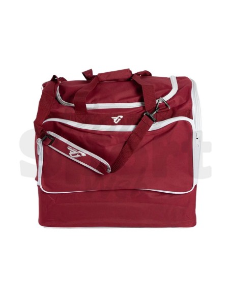 Frankie Garage Torpedo 10 Granata  Borsa Sportiva con Fondo Rigido