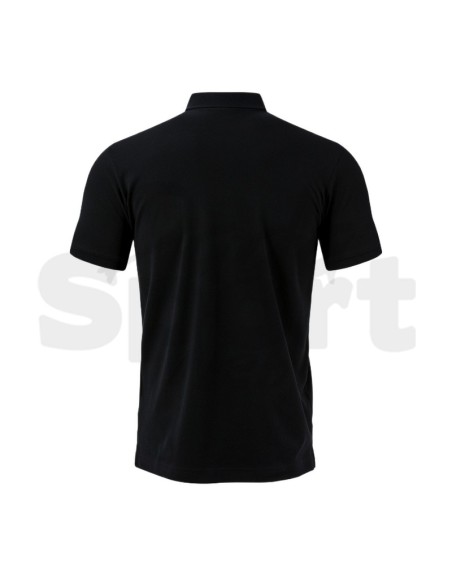 Joma Polo Uomo Bali III Nero Polo Sportiva Piqué Manica Corta