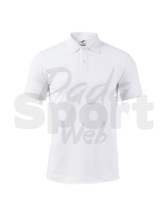 Joma Polo Uomo Bali III Bianco  Polo Sportiva Piqué...
