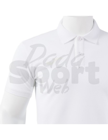 Joma Polo Uomo Bali III Bianco  Polo Sportiva Piqué Manica Corta
