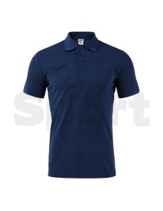Joma Polo Uomo Bali III Blu  Polo Sportiva Piqué Manica...