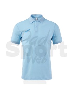 Joma Polo Uomo Bali III Celeste Polo Sportiva Piqué...