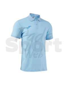 Joma Polo Uomo Bali III Celeste Polo Sportiva Piqué... 2