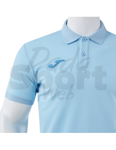 Joma Polo Uomo Bali III Celeste Polo Sportiva...