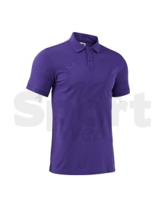 Joma Polo Uomo Bali III Viola Polo Sportiva Piqué Manica... 2