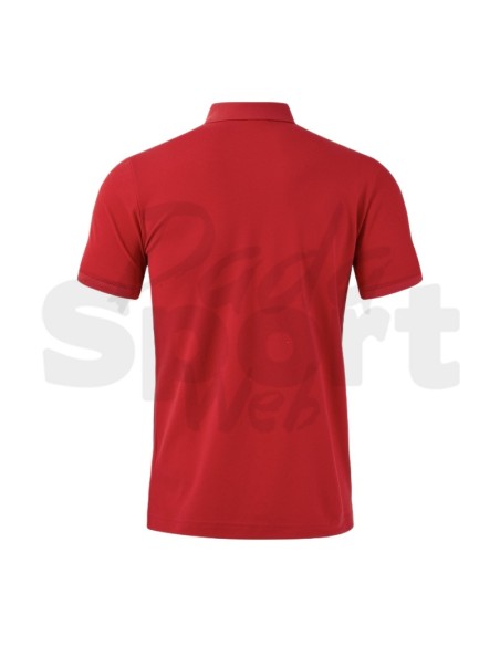 Joma Polo Uomo Bali III Rosso Polo Sportiva Piqué Manica Corta