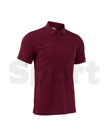 Joma Polo Uomo Bali III Granata Polo Sportiva...