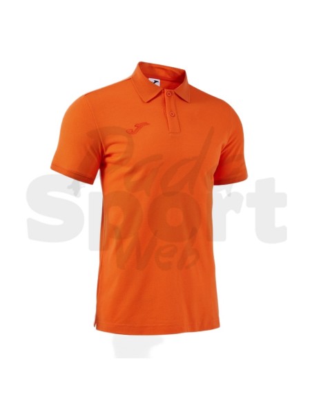 Joma Polo Uomo Bali III Arancio Polo Sportiva Piqué Manica Corta