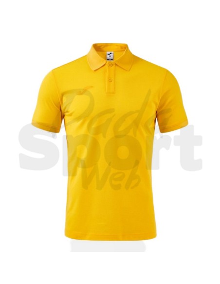 Joma Polo Uomo Bali III Giallo Polo Sportiva Piqué Manica Corta