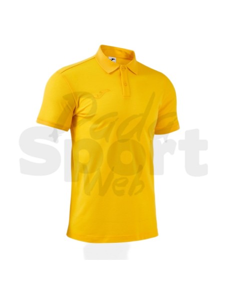 Joma Polo Uomo Bali III Giallo Polo Sportiva Piqué Manica Corta