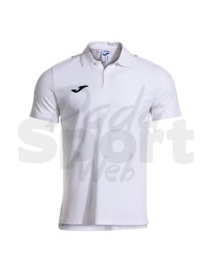 Joma Polo Olimpiada Bianco  Polo 100% Cotone Piqué Manica...
