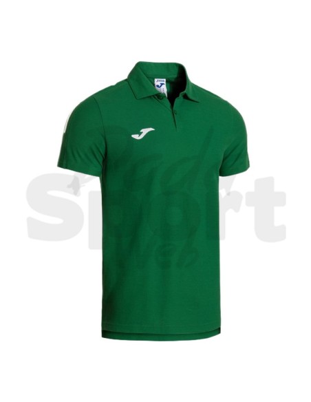 Joma Polo Olimpiada Verde  Polo 100% Cotone Piqué Manica Corta Raglan