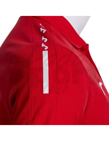 Joma Polo Olimpiada Rosso  Polo 100% Cotone Piqué Manica Corta Raglan